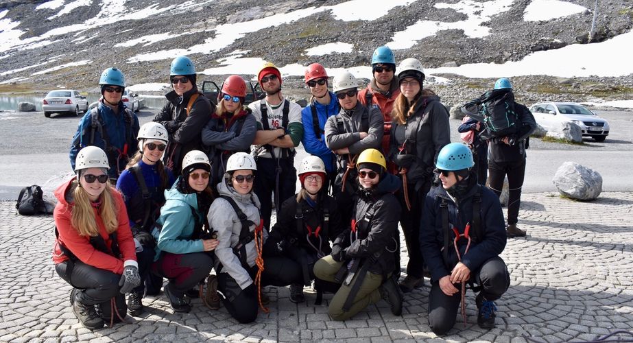 Gletsjer Jostedalsbreen optioneel groepsfoto